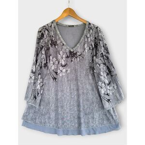 🎉5 for $45🎉 Timeson top blouse shirt size XXL